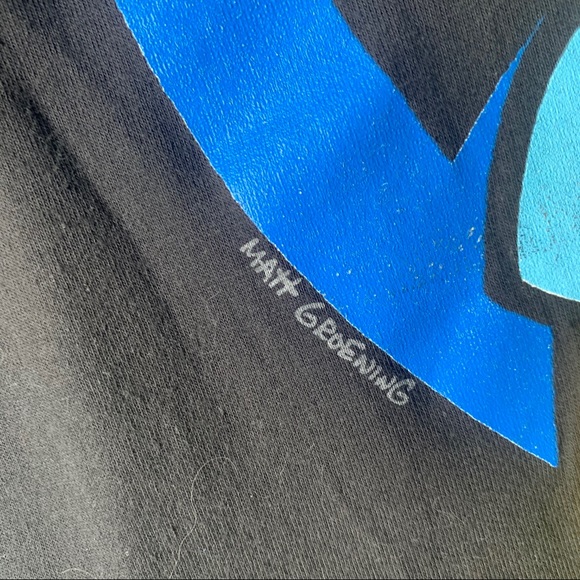 The SIMPSONS1990 Vintage Long Sleeve Shirt Medium - Picture 3 of 6